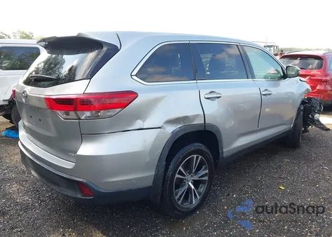 2019 Toyota Highlander Le из США, поврежденный, VIN 5TDBZRFH0KS709981